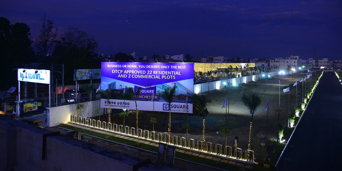 G Square Manchester Kamarajar Rd, next to D Mart,, Coimbatore Plot